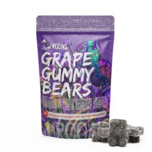 Shrooms | Amazonian Magic Mushroom Grape Gummy Bears 1000MG